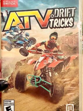NEW SEALED Nintendo Switch ATV Drift & Tricks Video Game